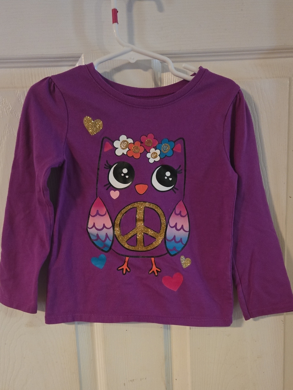 Garanimals Owl Long-Sleeve Top